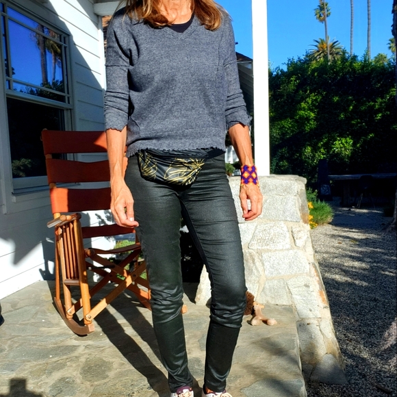 Coated Jeans Helmut Lang Mortar pull-on Skinny pants Cooler than Leather pants😎 - Picture 2 of 16